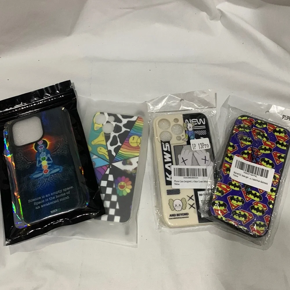 BUNDLE of 4 iPhone Back Covers